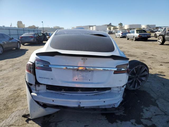 5YJSA1E11HF189073 - 2017 TESLA MODEL S WHITE photo 6