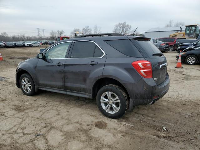 2GNFLFE32G6155892 - 2016 CHEVROLET EQUINOX LT GRAY photo 2