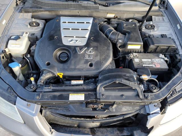 5NPEU46F17H291957 - 2007 HYUNDAI SONATA SE SILVER photo 11