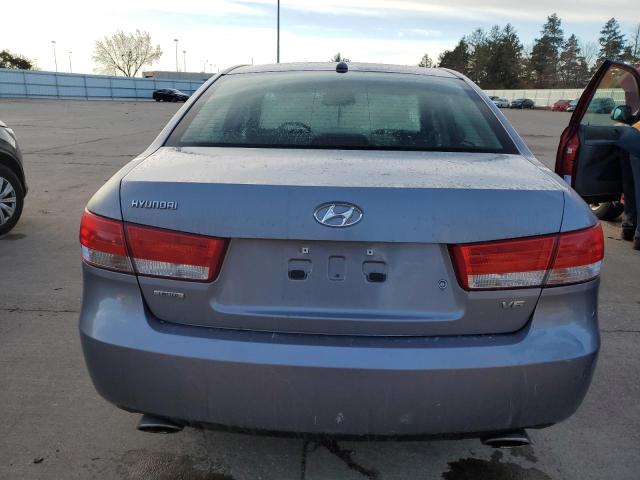 5NPEU46F17H291957 - 2007 HYUNDAI SONATA SE SILVER photo 6