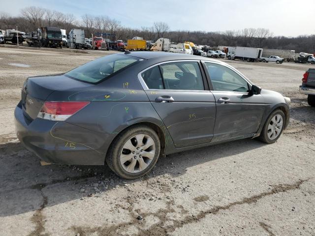 1HGCP26878A130124 - 2008 HONDA ACCORD EXL GRAY photo 3