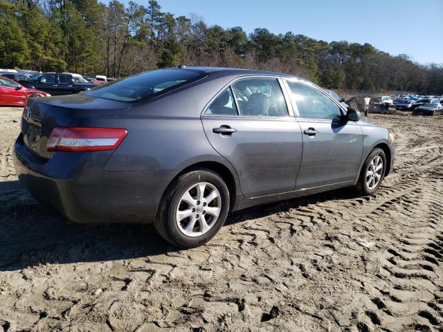 4T1BF3EK5BU756787 - 2011 TOYOTA CAMRY BASE GRAY photo 3