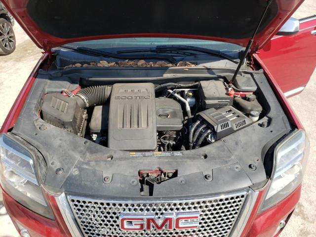 2GKALYEK2D6339915 - 2013 GMC TERRAIN DENALI RED photo 12