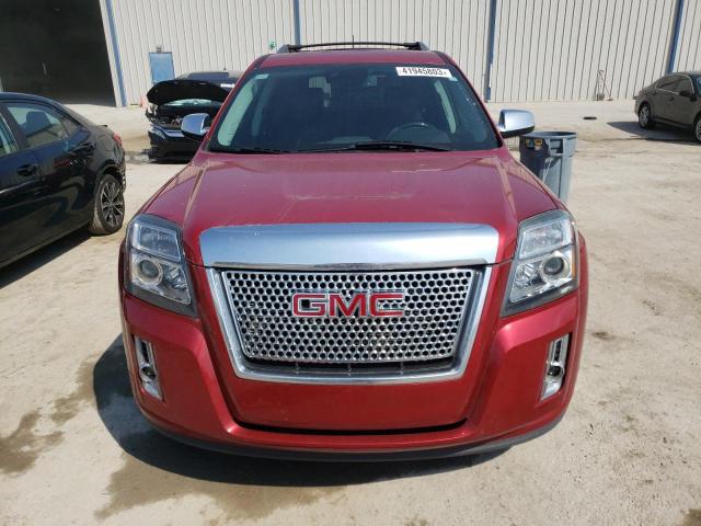 2GKALYEK2D6339915 - 2013 GMC TERRAIN DENALI RED photo 5