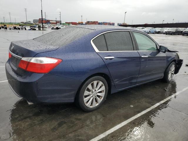 1HGCR2F77DA109768 - 2013 HONDA ACCORD EX BLUE photo 3