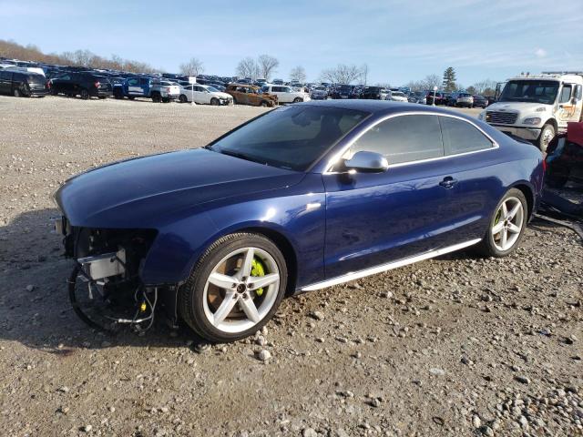 WAUVGAFR9DA044556 - 2013 AUDI S5 PRESTIGE BLUE photo 1