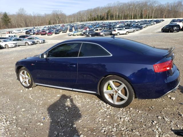 WAUVGAFR9DA044556 - 2013 AUDI S5 PRESTIGE BLUE photo 2