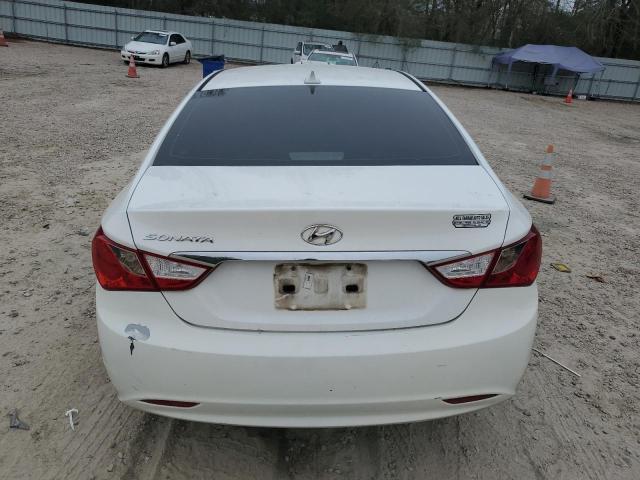 5NPEB4AC6DH506229 - 2013 HYUNDAI SONATA GLS WHITE photo 6