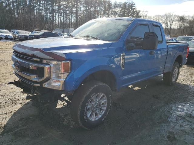 1FT7X2B66MEC33638 - 2021 FORD F250 SUPER DUTY BLUE photo 1