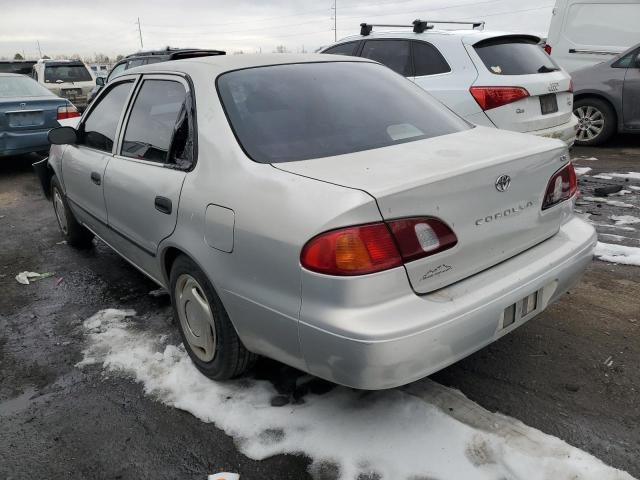 1NXBR12E7XZ190763 - 1999 TOYOTA COROLLA VE SILVER photo 2