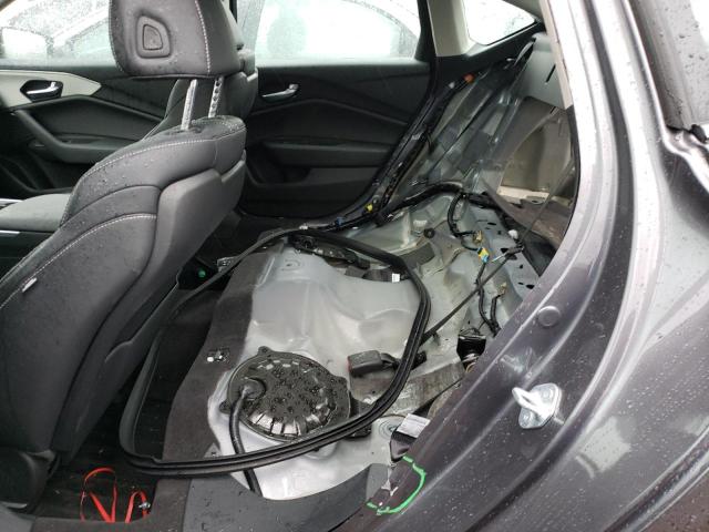 19UUB5F49NA005512 - 2022 ACURA TLX TECHNOLOGY GRAY photo 10
