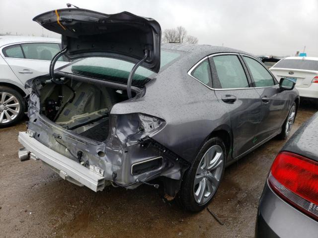 19UUB5F49NA005512 - 2022 ACURA TLX TECHNOLOGY GRAY photo 3