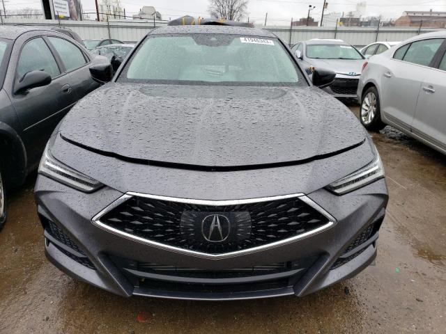 19UUB5F49NA005512 - 2022 ACURA TLX TECHNOLOGY GRAY photo 5