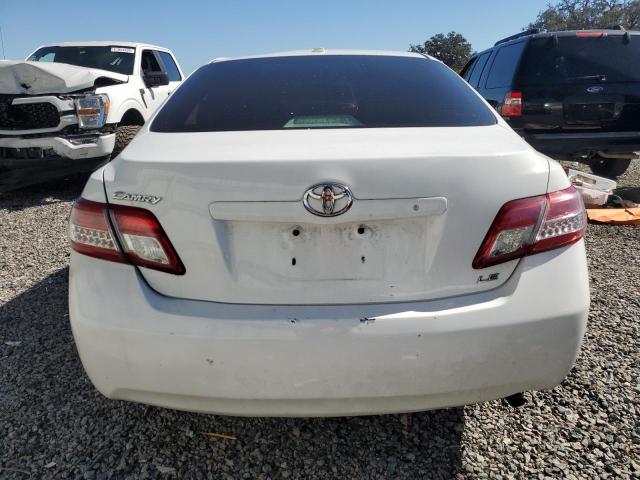 4T1BF3EK2AU570798 - 2010 TOYOTA CAMRY BASE WHITE photo 6