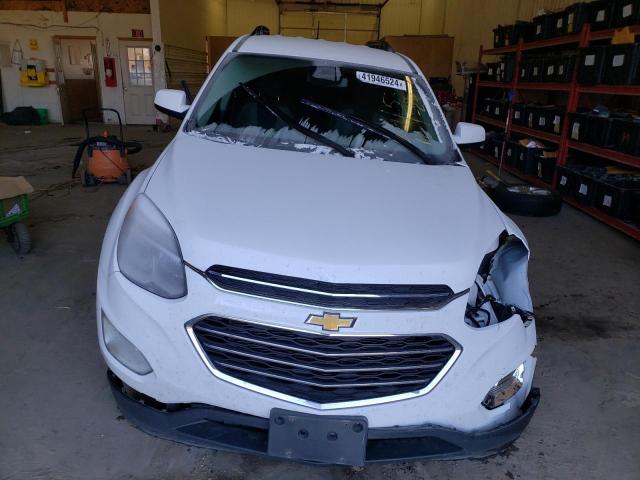 2GNALCEK6G6173120 - 2016 CHEVROLET EQUINOX LT WHITE photo 5