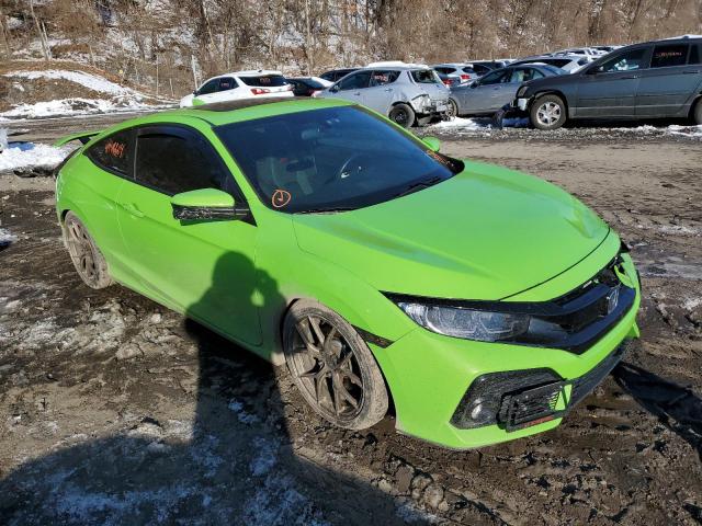 2HGFC3A52HH752059 - 2017 HONDA CIVIC SI GREEN photo 4