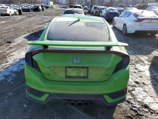 2HGFC3A52HH752059 - 2017 HONDA CIVIC SI GREEN photo 6