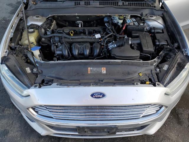 3FA6P0H75ER256011 - 2014 FORD FUSION SE SILVER photo 11