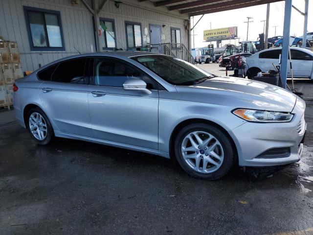 3FA6P0H75ER256011 - 2014 FORD FUSION SE SILVER photo 4