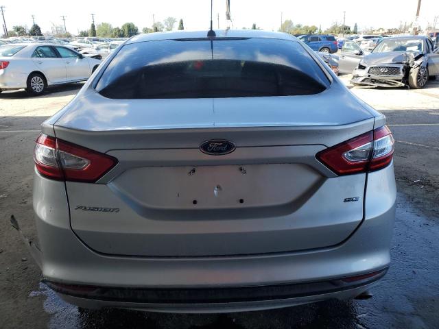 3FA6P0H75ER256011 - 2014 FORD FUSION SE SILVER photo 6