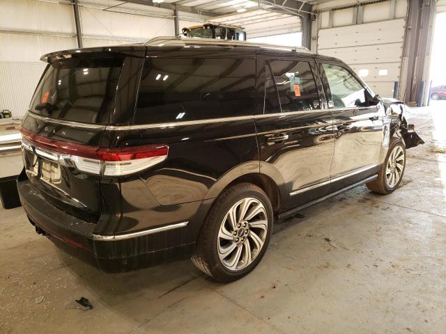 5LMJJ2LT6NEL01944 - 2022 LINCOLN NAVIGATOR RESERVE BLACK photo 3