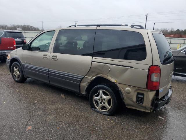 1GMDX03EX1D154807 - 2001 PONTIAC MONTANA TAN photo 2