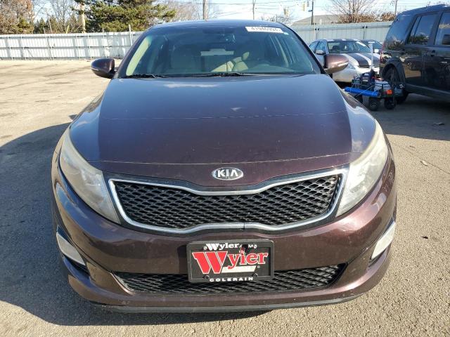 5XXGM4A75EG305652 - 2014 KIA OPTIMA LX PURPLE photo 5