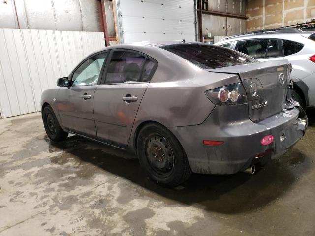 JM1BK12F571622723 - 2007 MAZDA 3 I GRAY photo 2