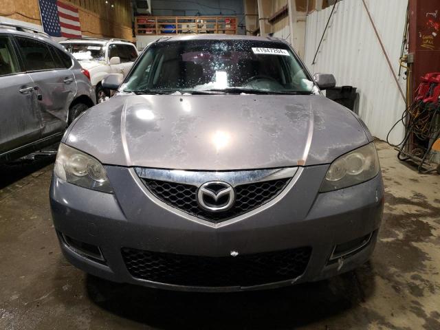 JM1BK12F571622723 - 2007 MAZDA 3 I GRAY photo 5