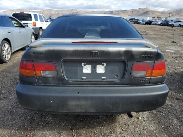 1HGEJ6224WL050784 - 1998 HONDA CIVIC DX GRAY photo 6