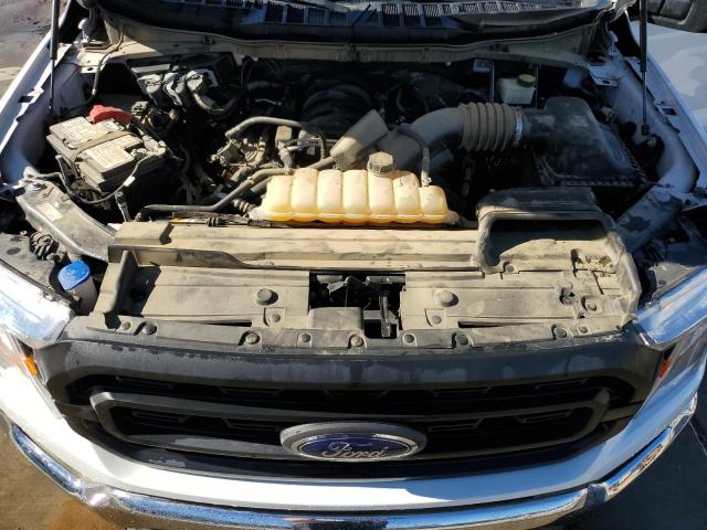 1FTFW1E54NFA51914 - 2022 FORD F150 SUPERCREW WHITE photo 11