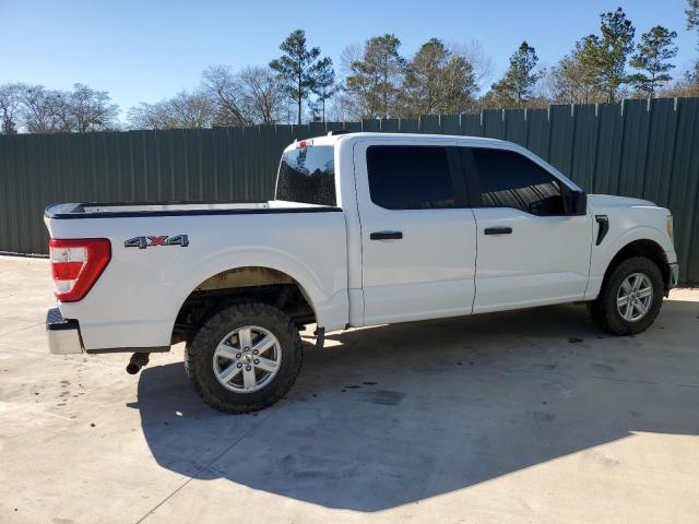 1FTFW1E54NFA51914 - 2022 FORD F150 SUPERCREW WHITE photo 3