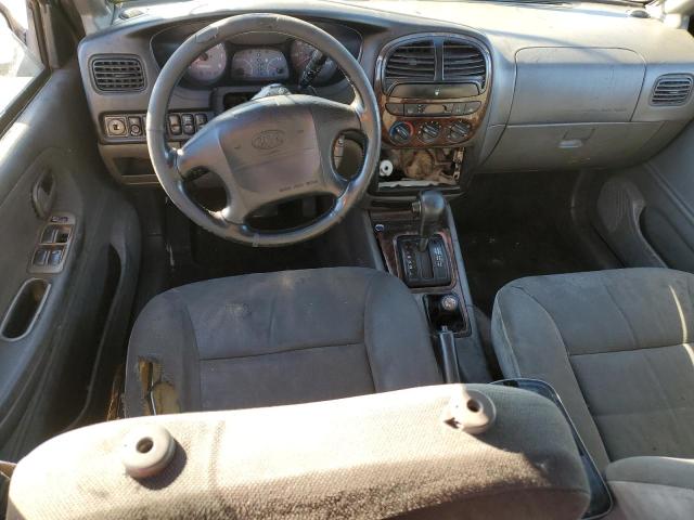 KNDJA723315048971 - 2001 KIA SPORTAGE SILVER photo 8