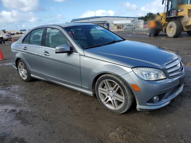 WDDGF5GB2AR096072 - 2010 MERCEDES-BENZ C 350 GRAY photo 4