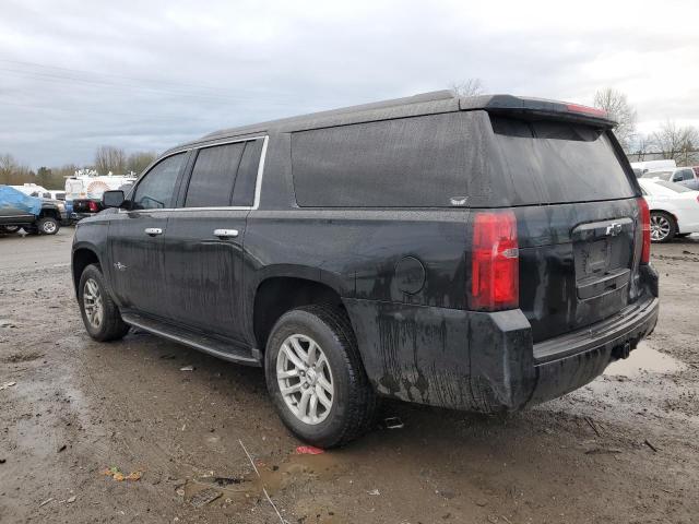 1GNSCHKCXHR167549 - 2017 CHEVROLET SUBURBAN C1500 LT BLACK photo 2