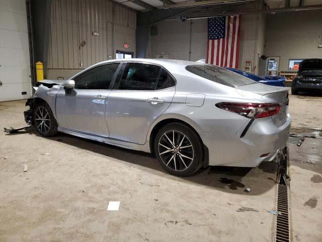 4T1S11AKXPU834884 - 2023 TOYOTA CAMRY SE NIGHT SHADE SILVER photo 2