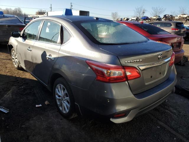 3N1AB7AP5JY208095 - 2018 NISSAN SENTRA S GRAY photo 2