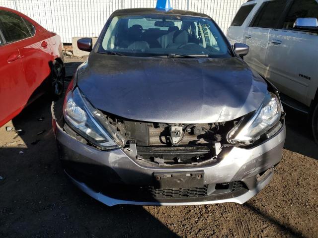 3N1AB7AP5JY208095 - 2018 NISSAN SENTRA S GRAY photo 5