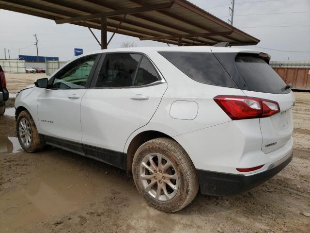 2GNAXKEV1M6114433 - 2021 CHEVROLET EQUINOX LT WHITE photo 2