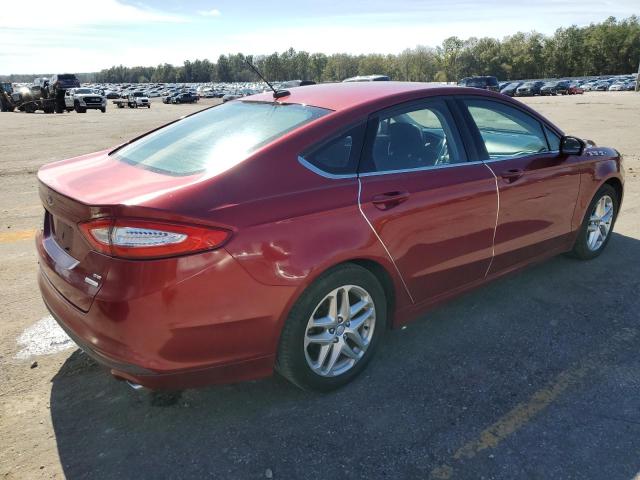 3FA6P0HR5DR246465 - 2013 FORD FUSION SE MAROON photo 3