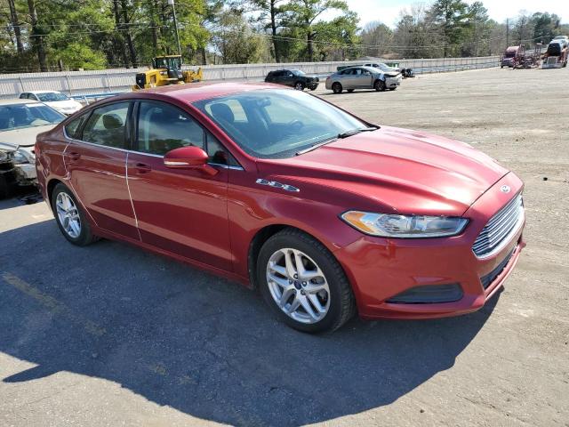 3FA6P0HR5DR246465 - 2013 FORD FUSION SE MAROON photo 4