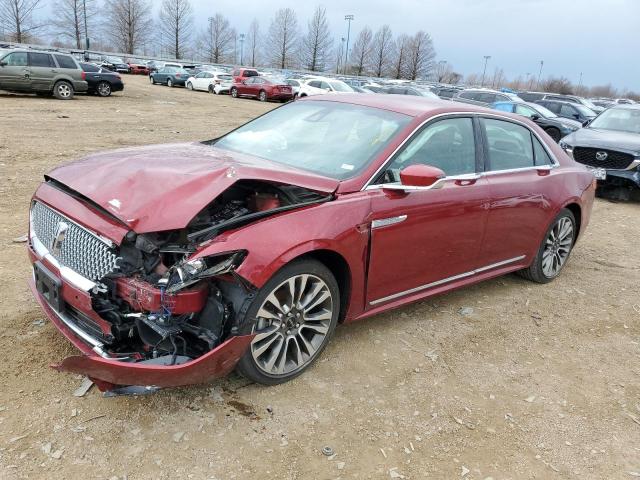 1LN6L9SP9H5610652 - 2017 LINCOLN CONTINENTA SELECT RED photo 1