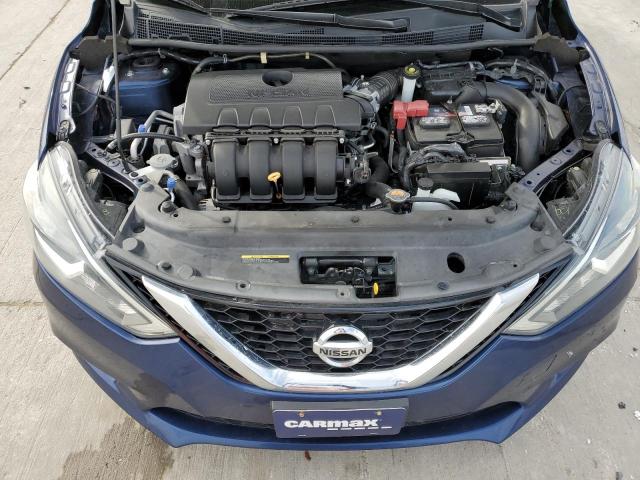 3N1AB7APXKY303950 - 2019 NISSAN SENTRA S BLUE photo 11