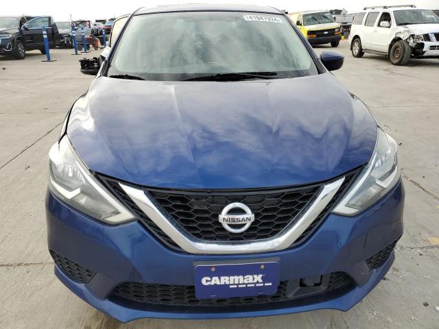 3N1AB7APXKY303950 - 2019 NISSAN SENTRA S BLUE photo 5