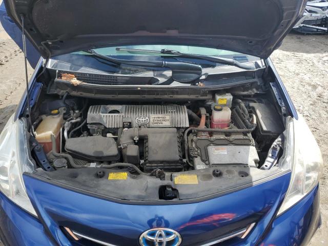 JTDZN3EU0C3023707 - 2012 TOYOTA PRIUS V BLUE photo 11