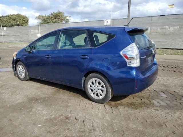 JTDZN3EU0C3023707 - 2012 TOYOTA PRIUS V BLUE photo 2