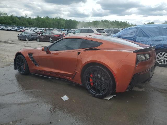 1G1YR2D64F5606571 - 2015 CHEVROLET CORVETTE Z06 2LZ ORANGE photo 2