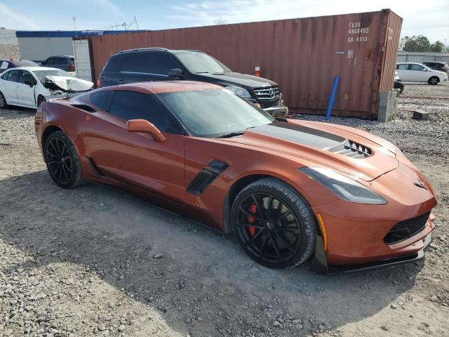 1G1YR2D64F5606571 - 2015 CHEVROLET CORVETTE Z06 2LZ ORANGE photo 4