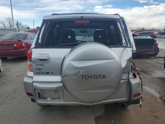 JTEHH20V026027083 - 2002 TOYOTA RAV4 SILVER photo 6