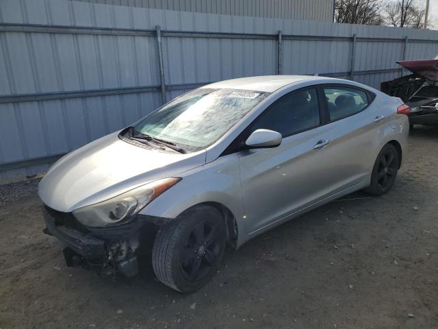 5NPDH4AE2DH254975 - 2013 HYUNDAI ELANTRA GLS SILVER photo 1